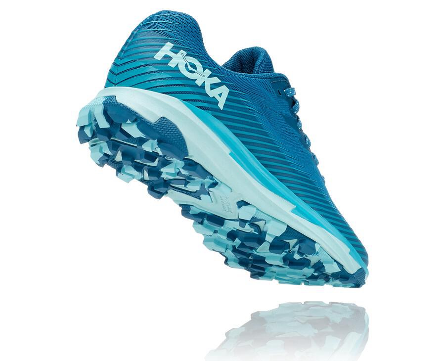 Hoka One One トレイルシューズ レディース 青 - トレント 2 - XO8395647